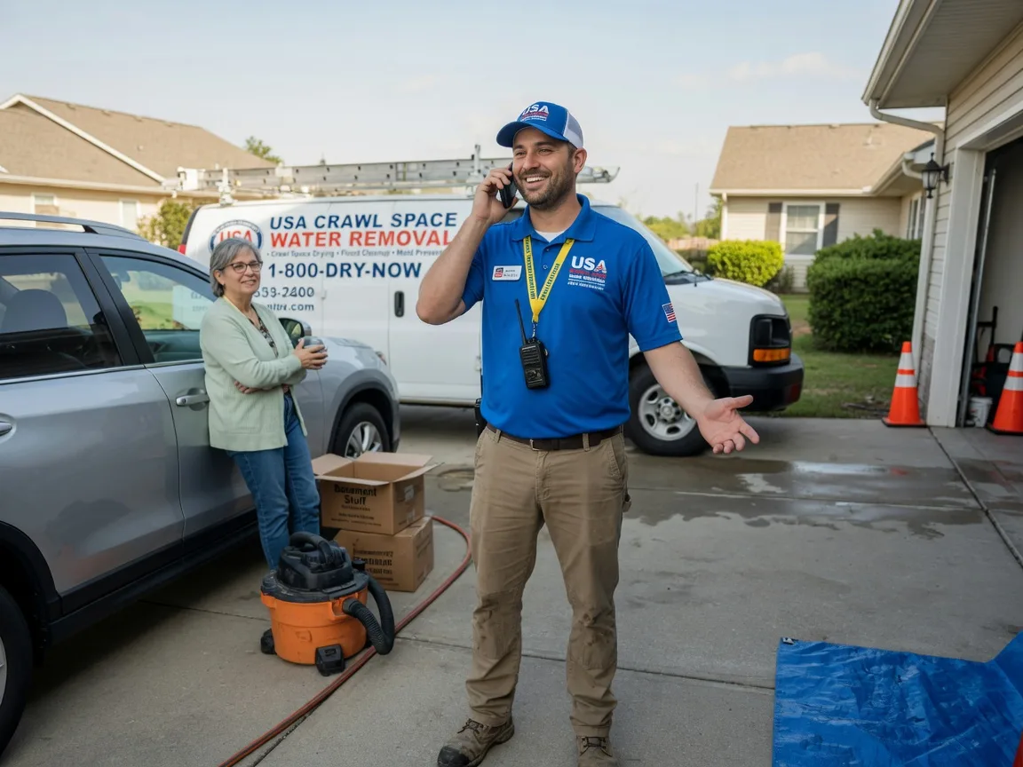 Crawl Space Water Removal Brighton, MO FAQs